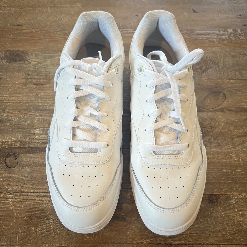Reebok BB 4000 II Men’s Triple White Athletic Sneaker IF0674 Size 12 NEW